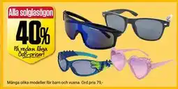 ÖoB Alla solglasögon erbjuda