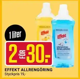 ÖoB EFFEKT ALLRENGÖRING erbjuda