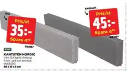 Jem&Fix KANTSTEN NORDIC erbjuda