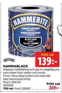 Jem&Fix HAMMARLACK erbjuda
