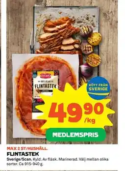 Coop Daglivs FLINTASTEK erbjuda