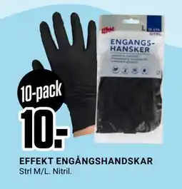 ÖoB EFFEKT ENGÅNGSHANDSKAR erbjuda