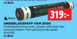 Jem&Fix UNDERLAGSPAPP YAM 2000 erbjuda