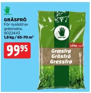Jem&Fix GRÄSFRÖ erbjuda