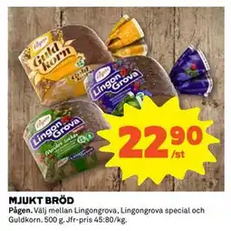 Coop Daglivs MJUKT BRÖD erbjuda