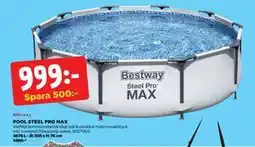 Jem&Fix POOL STEEL PRO MAX erbjuda
