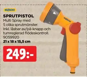 Jem&Fix SPRUTPISTOL erbjuda