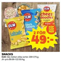 Coop Daglivs SNACKS erbjuda