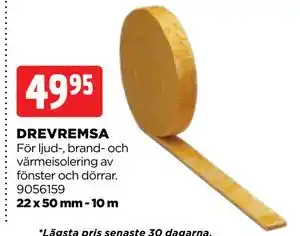 Jem&Fix DREVREMSA erbjuda