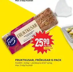 Willys Hemma FRUKTKUSAR, FRÖKUSAR 6-PACK erbjuda