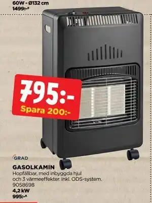 Jem&Fix GASOLKAMIN erbjuda