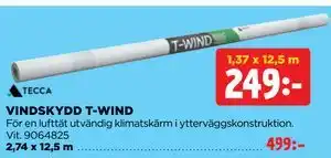 Jem&Fix VINDSKYDD T-WIND erbjuda