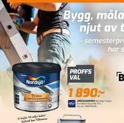 Bolist TRÄFASADFÄRG Nordsjö Tinova erbjuda
