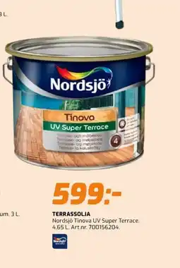 Bolist Terrassolja erbjuda