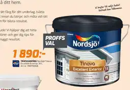 Bolist Träfasadfärg nordsjö tinova erbjuda