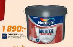 Bolist Fasadfärg nordsjö erbjuda