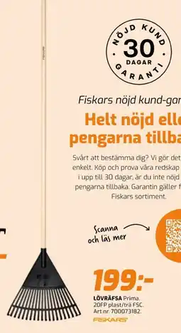 Bolist Lövräfsa erbjuda