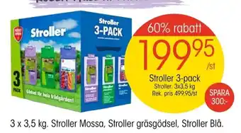 Stroller 3-pack