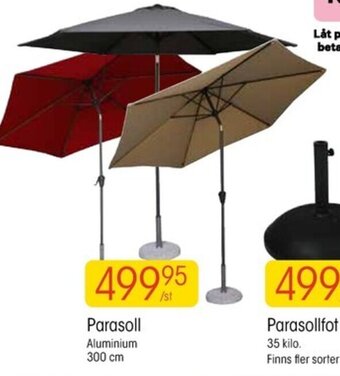 EKO Parasoll erbjuda