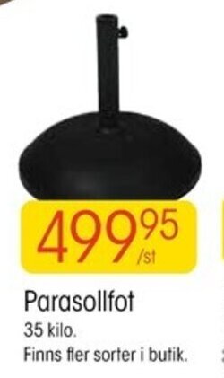 EKO Parasollfot erbjuda
