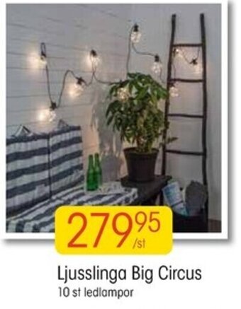 EKO Ljusslinga Big Circus erbjuda
