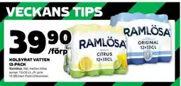 Stora Coop KOLSYRAT VATTEN 12-PACK erbjuda