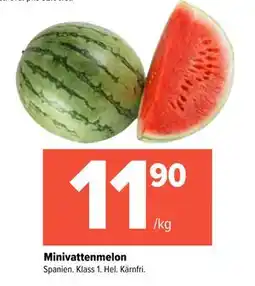 Coop Extra Minivattenmelon erbjuda