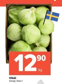 Coop Extra Vitkål erbjuda