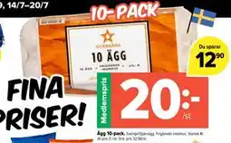 Coop Extra Ägg 10-pack erbjuda
