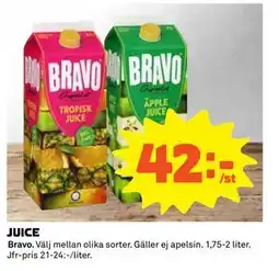 Stora Coop JUICE erbjuda