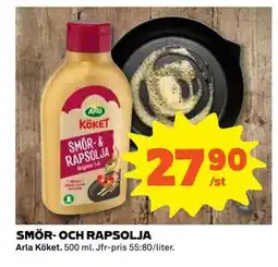Stora Coop SMÖR- OCH RAPSOLJA erbjuda