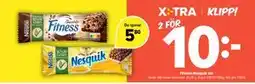 Coop Extra Fitness/Nesquik bar erbjuda