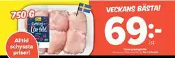 Coop Extra Färsk kycklinglårfilé erbjuda