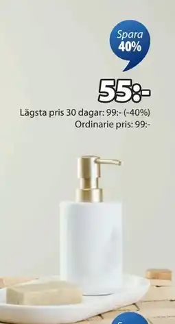 JYSK BERGHEM badrumsserie, SEK 55 erbjuda