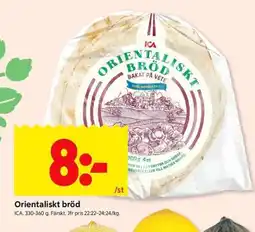 ICA Kvantum ICA Orientaliskt bröd erbjuda