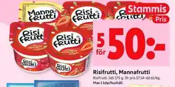ICA Kvantum Risifrutti, mannafrutti erbjuda