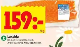 ICA Kvantum ICA Laxsida erbjuda