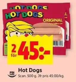 ICA Kvantum SCAN Hot dogs erbjuda