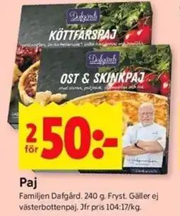 ICA Kvantum Paj erbjuda