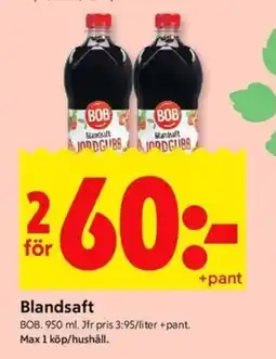 ICA Kvantum BOB Blandsaft erbjuda