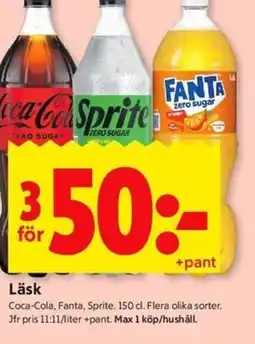 ICA Kvantum Läsk erbjuda