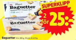 ICA Supermarket ICA Baguetter erbjuda