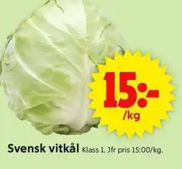 ICA Supermarket Svensk vitkål erbjuda
