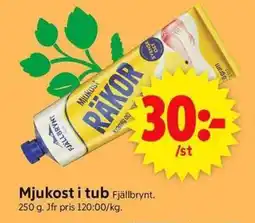 ICA Supermarket FJÄLLBRYNT Mjukost i tub erbjuda
