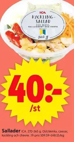 ICA Supermarket ICA Sallader erbjuda