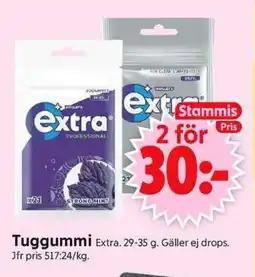 ICA Supermarket EXTRA Tuggummi erbjuda
