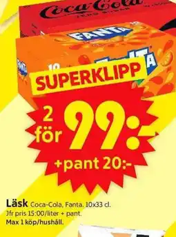 ICA Supermarket Läsk erbjuda