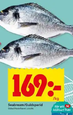 ICA Kvantum Seabream/guldsparid erbjuda
