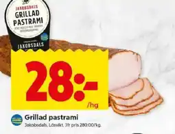 ICA Kvantum Grillad pastrami erbjuda