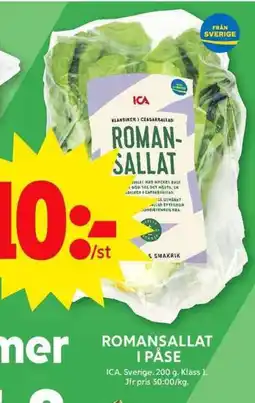 ICA Maxi ICA Romansalla i påse erbjuda